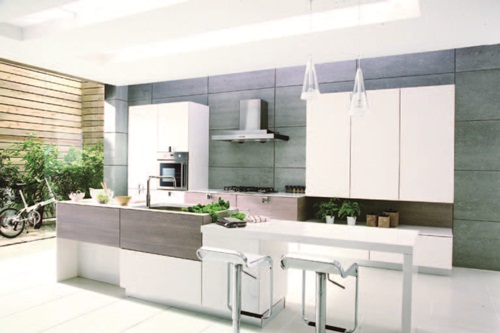 中島廚房、廚房規畫 