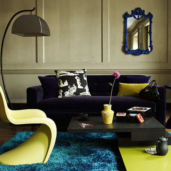 抱枕、沙發佈置