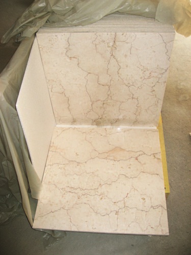 大理石紅線米黃大理石薄片