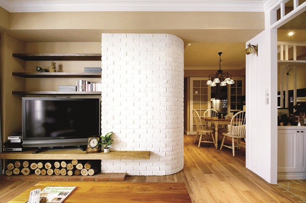 想要國外那種鄉村小屋的美好鄉村風牆壁啦！有歐美鄉居