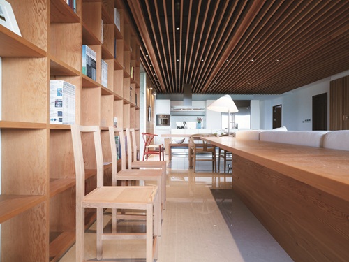 屋主楊醫師是玩得十分專精的音響迷,森室內設計為幫楊