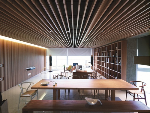 屋主楊醫師是玩得十分專精的音響迷,森室內設計為幫楊