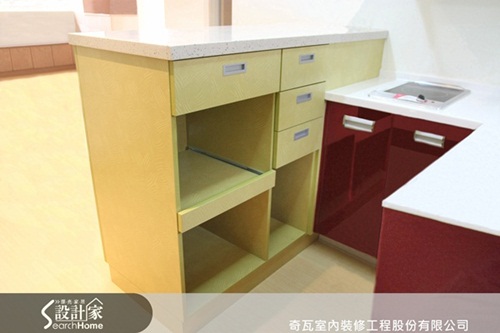 櫃子的體積大，是影響整體風格的關鍵，因此即使是不同