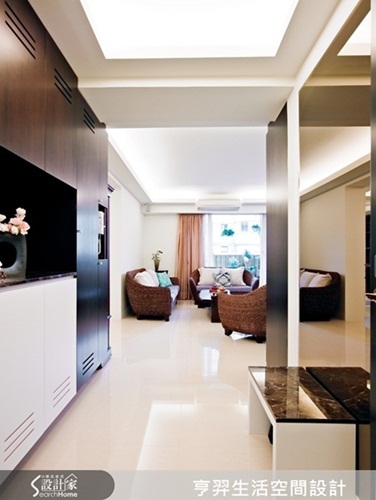 預算有限但總不能什麼都犧牲，由於客廳或餐廳是家人最