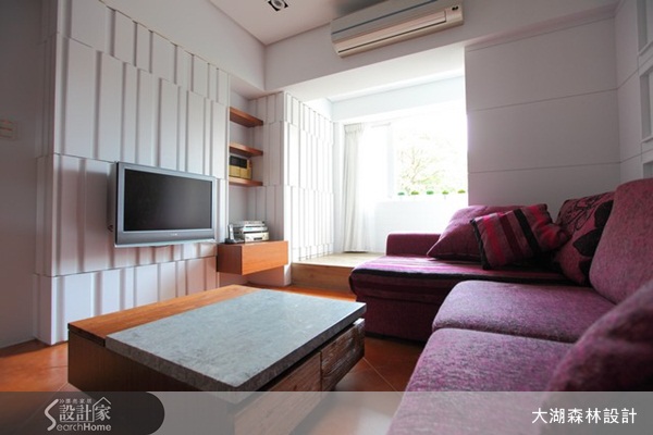 本案融合了鄉村風以及現代極簡,褪去一般鄉村風格的繁