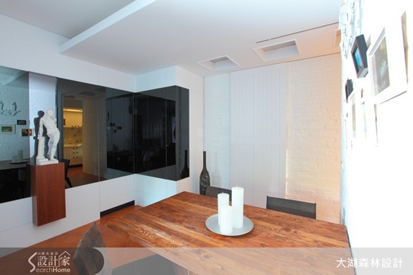 本案融合了鄉村風以及現代極簡,褪去一般鄉村風格的繁