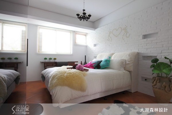 本案融合了鄉村風以及現代極簡,褪去一般鄉村風格的繁