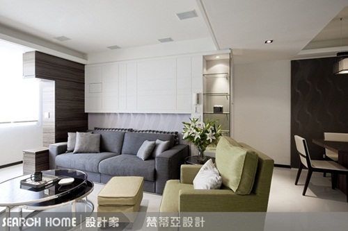 現代居家的客廳空間雖然寬敞，但偶爾會受限於格局分配