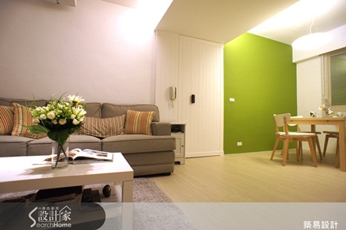 本案屋主希望設計上力求簡單不複雜,但卻又具溫馨感的