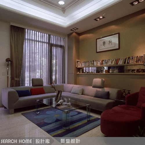 混搭、彩繪玻璃、鐵件、視聽室