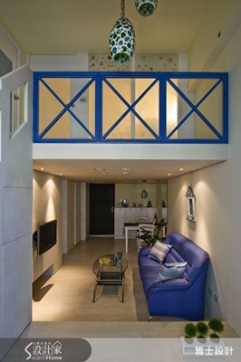 地中海風、衛浴、馬賽克磚