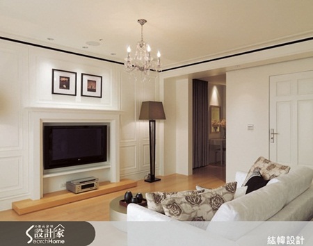 新古典、拱門、燈飾