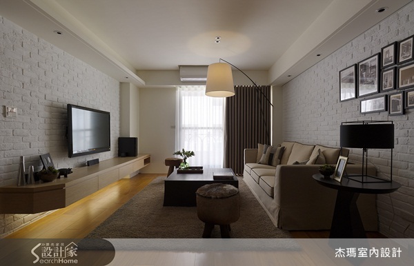 杰瑪室內設計的作品始終給人乾淨而舒適的特質，除了設