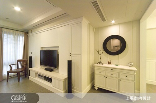 本案的屋主常駐國外，確定返國定居後，決定以美式居家