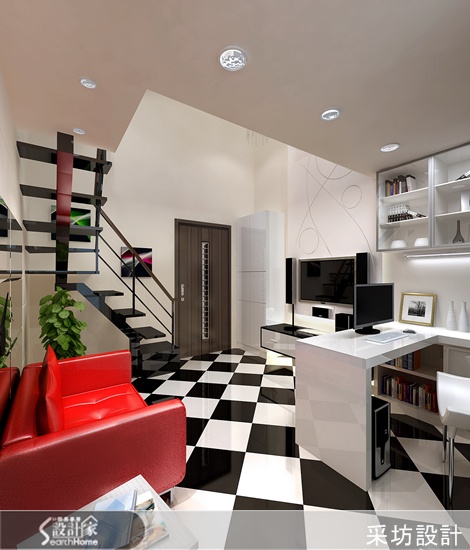 這個現代風格的精品小豪宅，一入門就令人十分驚艷，電