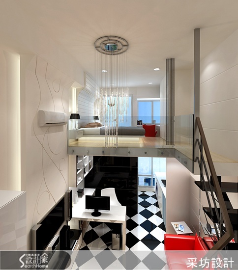 這個現代風格的精品小豪宅，一入門就令人十分驚艷，電