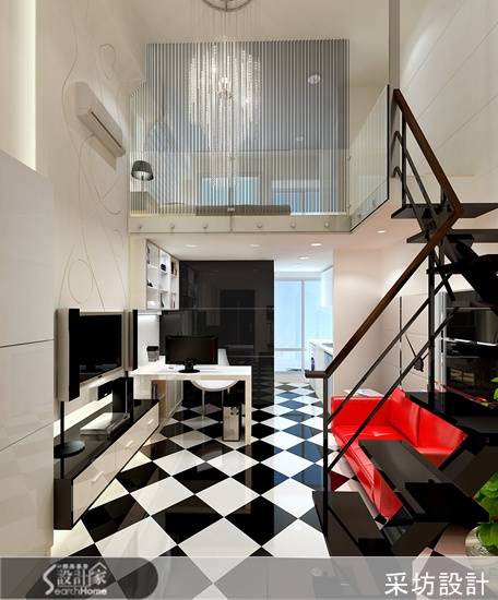 這個現代風格的精品小豪宅，一入門就令人十分驚艷，電