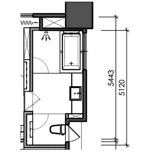 按摩浴缸、浴室