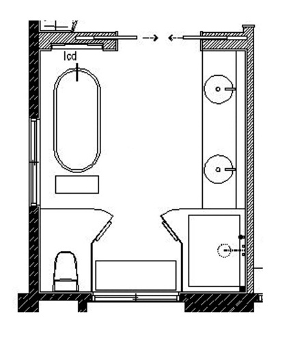 按摩浴缸、浴室
