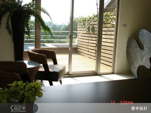 南洋風、客廳設計