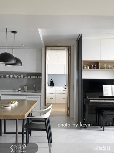 北歐風、中古屋、多功能房、藍色