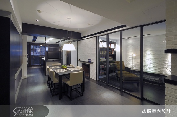 杰瑪室內設計的作品始終給人乾淨而舒適的特質，除了設