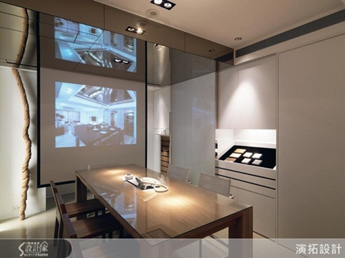 室內設計公司的空間設計，除了滿足員工的工作空間需求