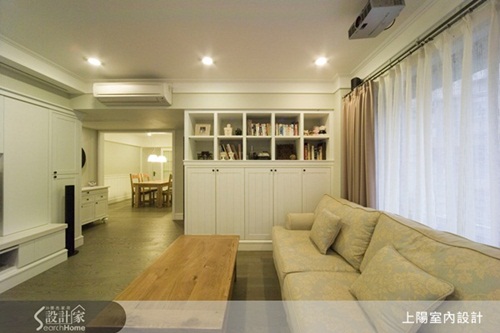 本案的屋主常駐國外，確定返國定居後，決定以美式居家