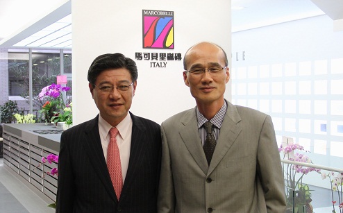 冠軍建材集團旗下--馬可貝里磁磚中區總經銷貿駿企業總