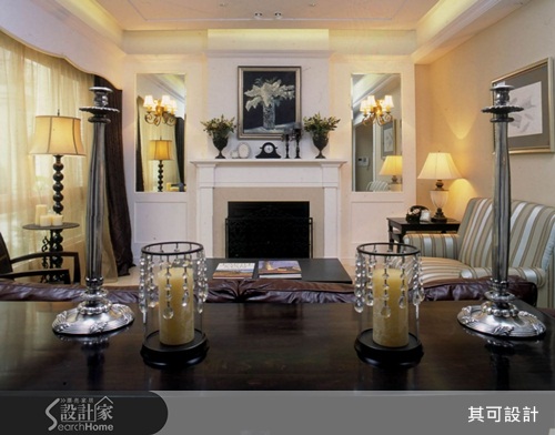 美式古典是屋主的偏好，屋主平時會特別留意居家佈置相