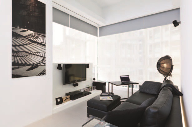 不少人對於北歐風格的認定都在「白白的空間」，基本上