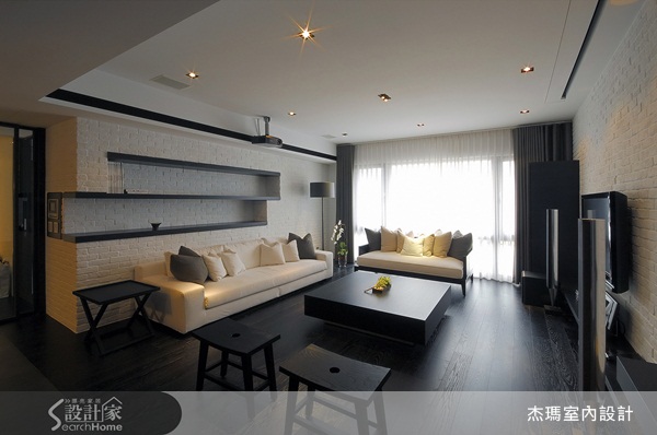 杰瑪室內設計的作品始終給人乾淨而舒適的特質，除了設