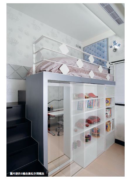 1歲至3歲的小孩需要父母親就近的陪伴，為了安全性考量