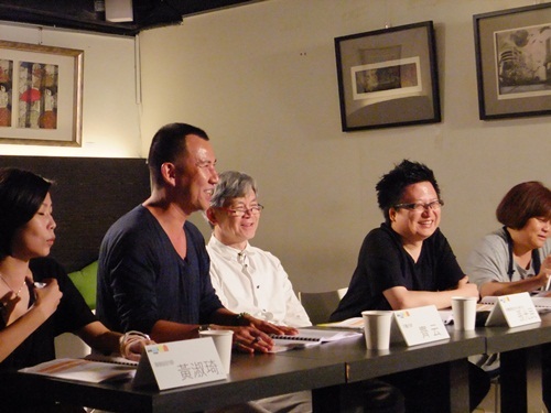 新秀設計師選拔的專業設計人評審活動，在6/24下午四點