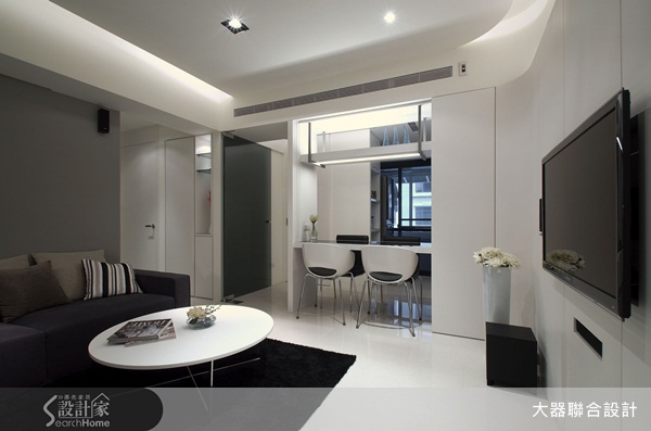 簡單與白色是永不退流行的元素,純白空間或者簡單又舒