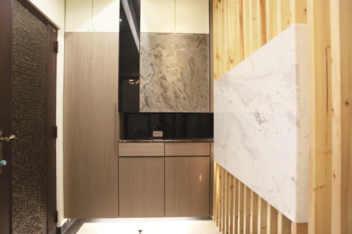 石材玄關設計