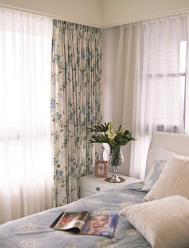 壁紙、窗簾、布飾、軟件佈置