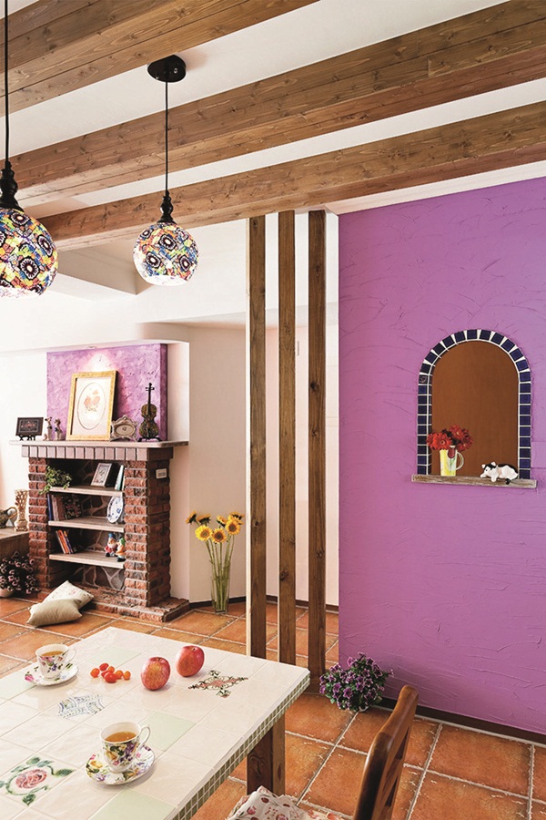 想要國外那種鄉村小屋的美好鄉村風牆壁啦！有歐美鄉居