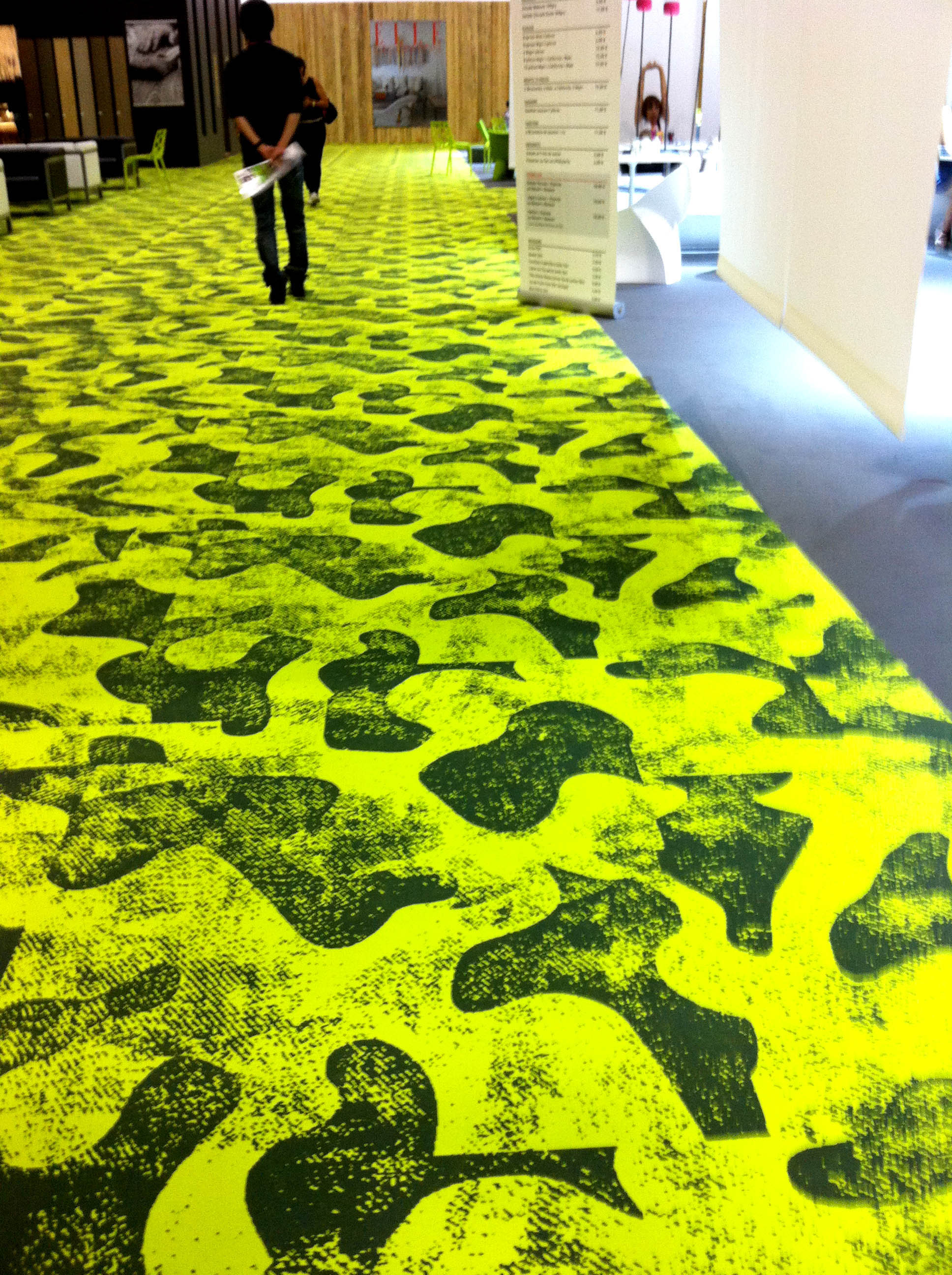 一到星期日近來閒逛的人也增加了許多，但Maison & Obj