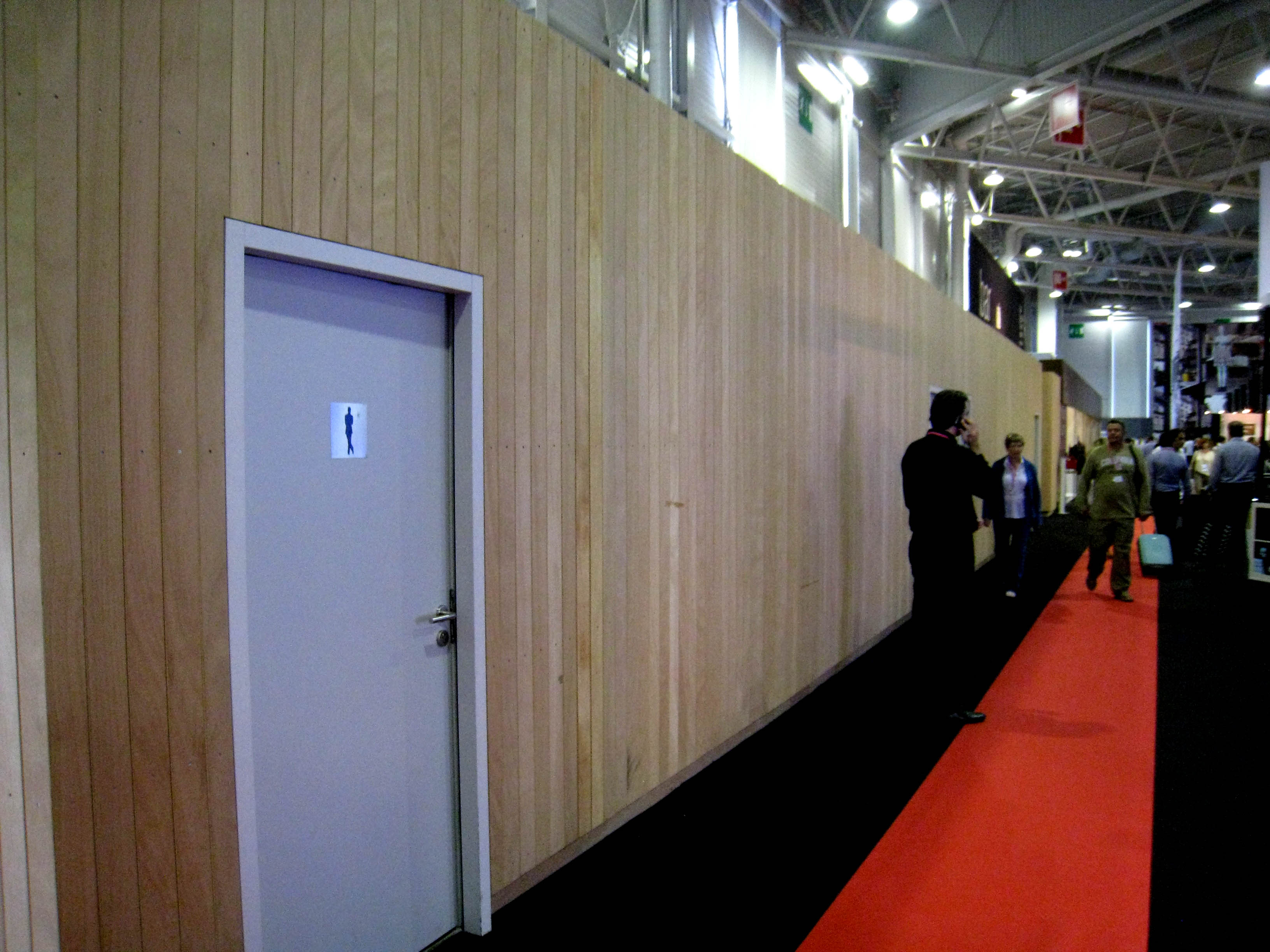 一到星期日近來閒逛的人也增加了許多，但Maison & Obj