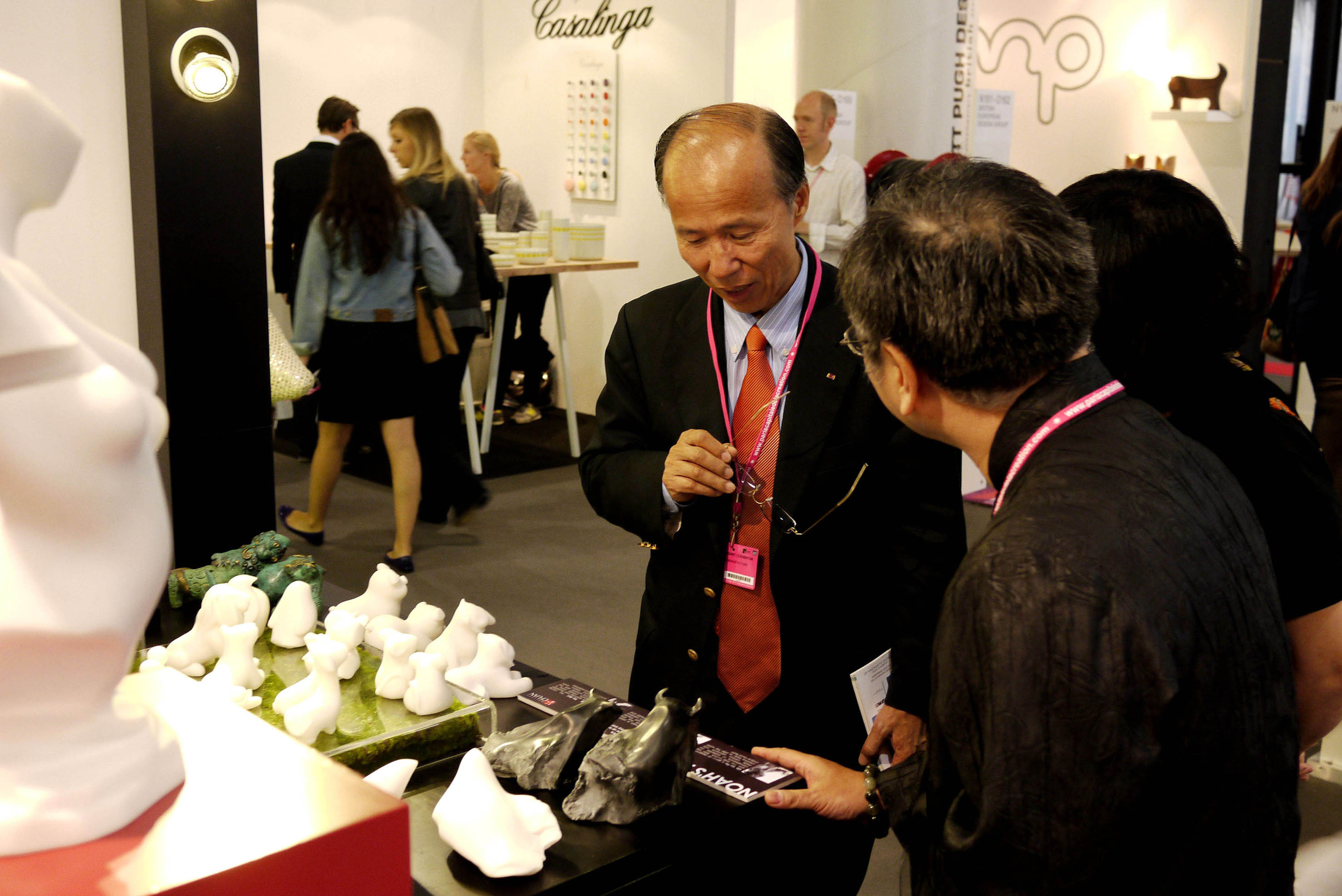 為期五天的展覽也一下子就來到了尾聲，先前幾天較為緊