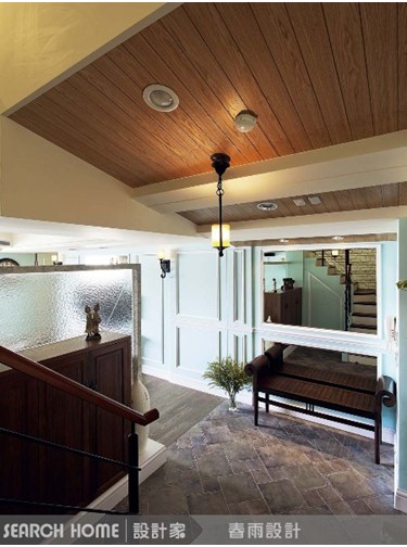 空間可以簡單又有型！喜歡美式鄉村風的屋主，保留了原