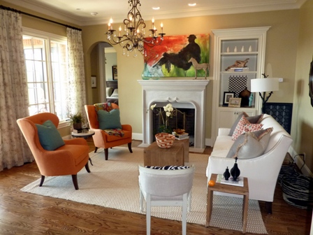 北美設計師Amanda Burdge最近接受田納西州居家雜誌專