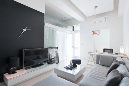 小坪數、中古屋、鐵件、黑白