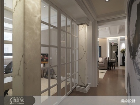 古典風、線板、門