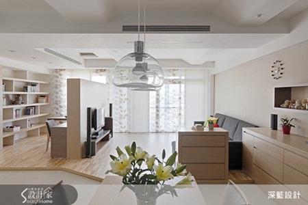 格局規劃、自然風、玄關、木櫃