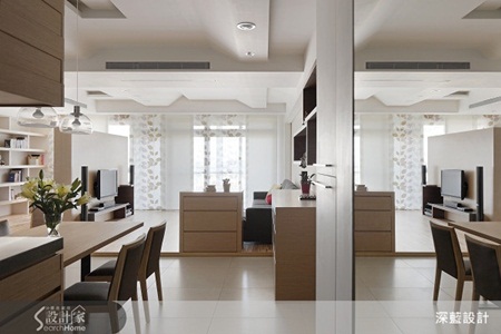 格局規劃、自然風、玄關、木櫃