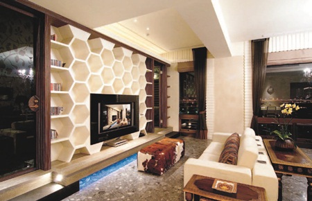 沙發、客廳、Art Deco