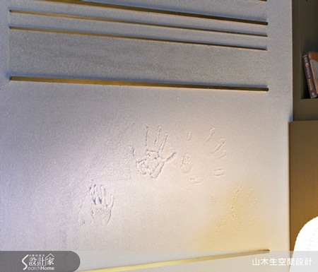 兒童房、遊戲空間、塗鴉牆、輕鋼架