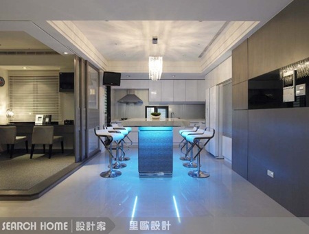 穿透式設計、清玻璃、霧面玻璃、格柵等等、拉門